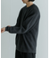 new basic COTTON CASHMERE 片畦 CREW NECK