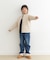 DANTON　INNER DOWN CREW-NECK JACKET(KIDS)