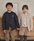 DANTON　INNER DOWN CREW-NECK JACKET(KIDS)