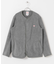 DANTON　FLEECE COLLARLESS JACKET