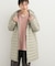 DANTON　MIDDLE DOWN HOODED COAT