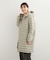 DANTON　MIDDLE DOWN HOODED COAT