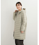 DANTON　MIDDLE DOWN HOODED COAT