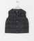 TAION　V-NECK BUTTON DOWN VEST(KIDS)