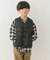 TAION　V-NECK BUTTON DOWN VEST(KIDS)