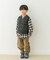 TAION　V-NECK BUTTON DOWN VEST(KIDS)