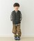 TAION　V-NECK BUTTON DOWN VEST(KIDS)