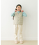 TAION　V-NECK BUTTON DOWN VEST(KIDS)