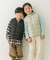 TAION　V-NECK BUTTON DOWN VEST(KIDS)