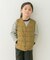 TAION　V-NECK BUTTON DOWN VEST(KIDS)