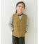 TAION　V-NECK BUTTON DOWN VEST(KIDS)