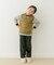 TAION　V-NECK BUTTON DOWN VEST(KIDS)