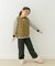 TAION　V-NECK BUTTON DOWN VEST(KIDS)