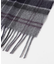 Barbour　WOOLCASHMERE TARTAN SCARF