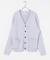 new basic COTTON CASHMERE WIDE RIB CARDIGAN