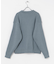 new basic COTTON CASHMERE WIDE RIB CARDIGAN