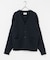 new basic COTTON CASHMERE WIDE RIB CARDIGAN