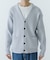 new basic COTTON CASHMERE WIDE RIB CARDIGAN