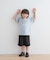 『WEB／一部店舗限定サイズ』配色ロゴTシャツ(KIDS)