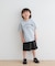 『WEB／一部店舗限定サイズ』配色ロゴTシャツ(KIDS)