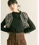 シアーブークレハイネックトップス