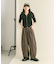 フロントZIPフェザーロングTEE