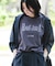 『別注』La Hutte×EKAL　刺繍デザインTシャツ