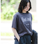 『別注』La Hutte×EKAL　刺繍デザインTシャツ