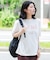 『別注』La Hutte×EKAL　刺繍デザインTシャツ