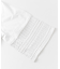 sara mallika　COTTON BORDER GATHER LACE TOP