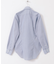 『イージーケア』LIFE STYLE TAILOR　セミワイド細ストライプシャツ