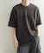 『WEB限定』Mark Gonzales　プリントクルーネックドローコードTシャツ
