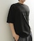 『WEB限定』Mark Gonzales　プリントクルーネックドローコードTシャツ