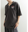 『WEB限定』Mark Gonzales　スタンドハーフZIPドローコードTシャツ