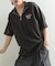 『WEB限定』Mark Gonzales　スタンドハーフZIPドローコードTシャツ