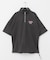 『WEB限定』Mark Gonzales　スタンドハーフZIPドローコードTシャツ