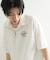 『WEB限定』Mark Gonzales　スタンドハーフZIPドローコードTシャツ