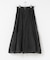 MARILYN MOON　sheer cotton gather skirt