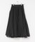 MARILYN MOON　sheer cotton gather skirt
