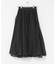 MARILYN MOON　sheer cotton gather skirt