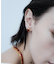 SMELLY so’　carnelian oval pierce