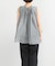 MARILYN MOON　sheer cotton gather blouse