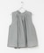 MARILYN MOON　sheer cotton gather blouse