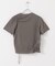 シャーリングフリルTEE