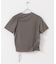 シャーリングフリルTEE