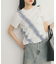 シャーリングフリルTEE