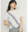 シャーリングフリルTEE