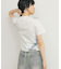 シャーリングフリルTEE