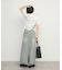 シャーリングフリルTEE