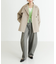 『撥水』new basic　ミドル丈トレンチテントコート